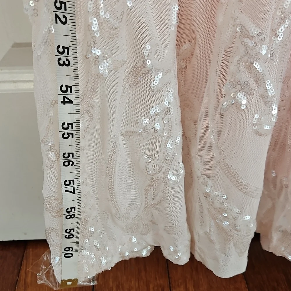 Windsor Blush Sequin Backless Dress - Picture 5 of 11